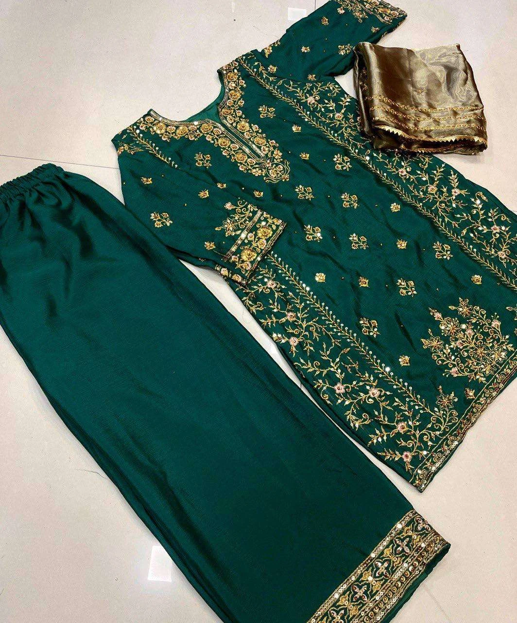 Vardan Ethnic Lc 1272 Chinon Silk Wholesale Pakistani Party Wear Salwar Suit